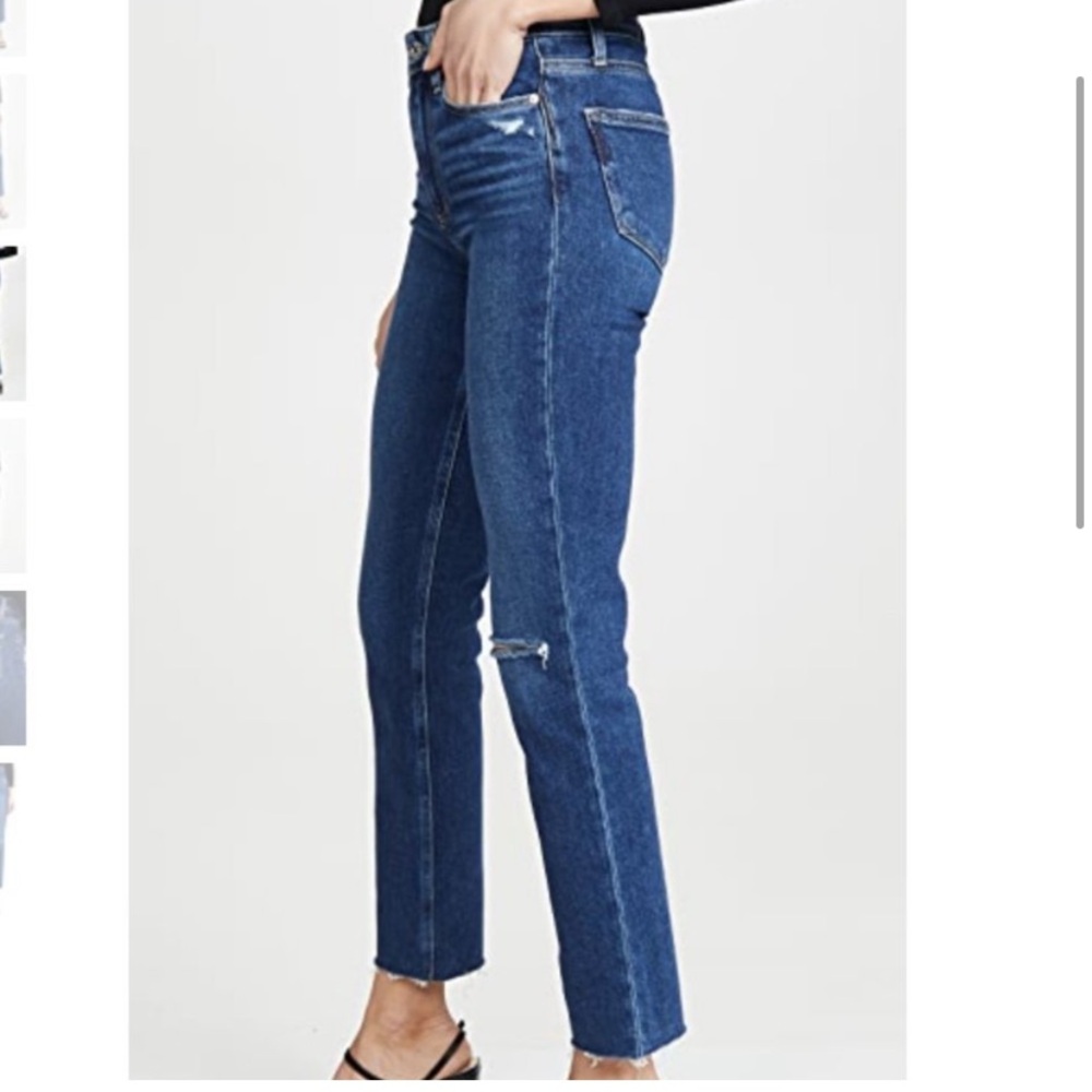 Paige denim Hoxton slim jeans dark wash - Picture 3 of 11